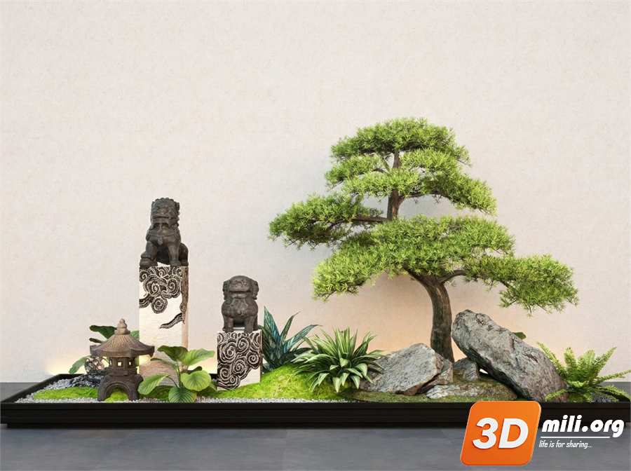 Mini Garden Skp Files 